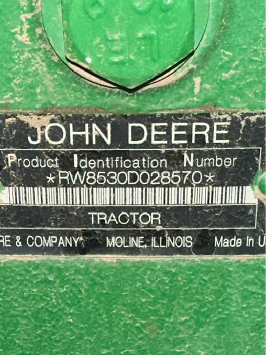 2008 John Deere 8530 for sale ref 54271550 - MachineryBroker.com