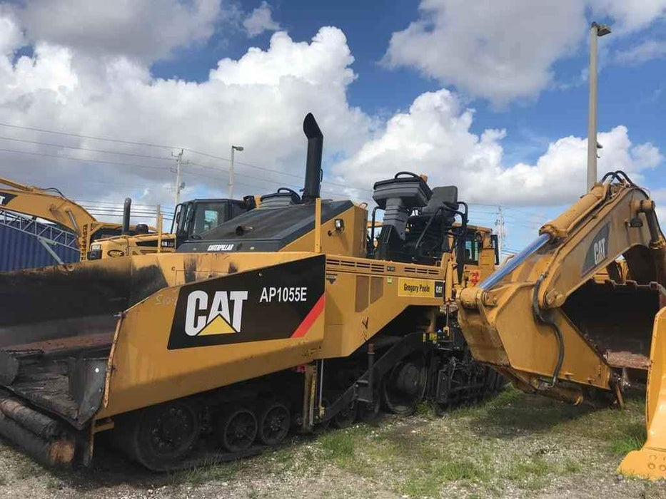 2012 CATERPILLAR AP1055E ASPHALT PAVER for sale ref 15731411 - MachineryBroker.com