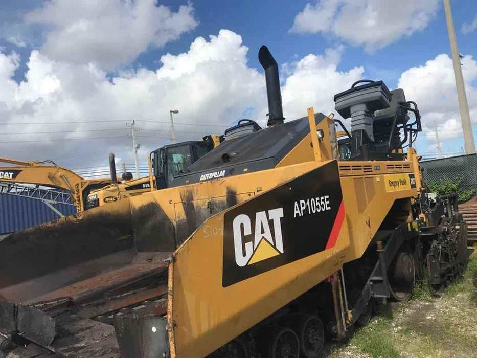 2012 CATERPILLAR AP1055E ASPHALT PAVER for sale ref 15731411 - MachineryBroker.com