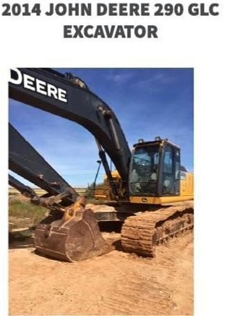 2014 John Deere 290 glc for sale ref 61502041 - MachineryBroker.com