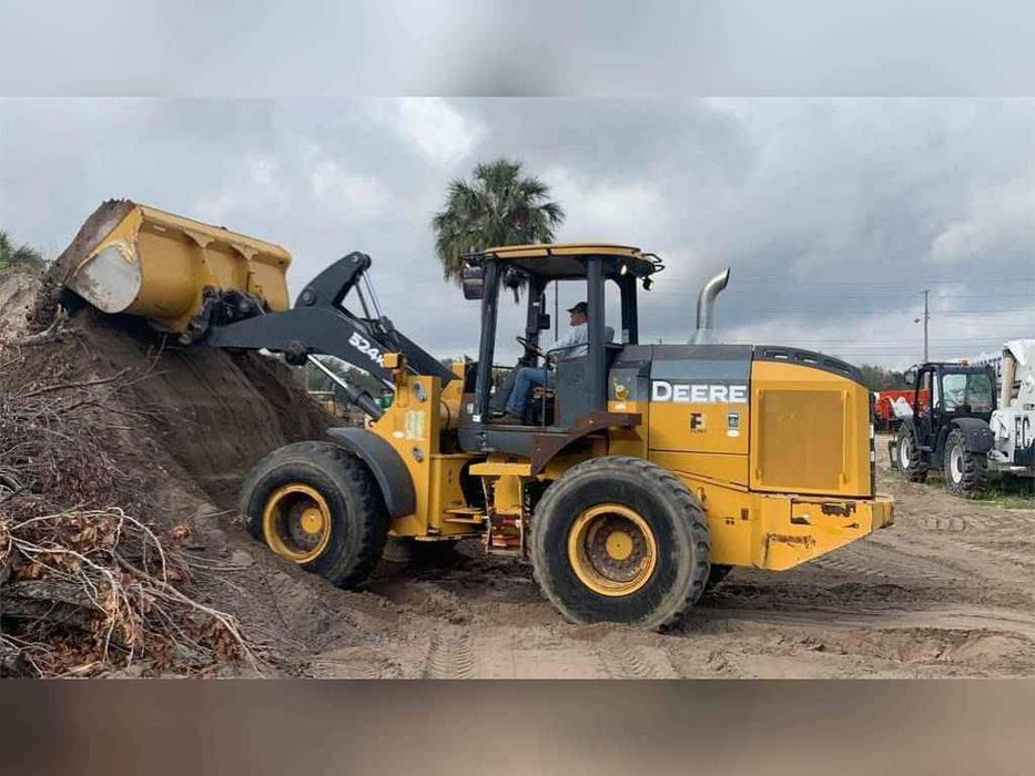 2016 John Deere 524k wheel loader for sale ref 74791891 - MachineryBroker.com