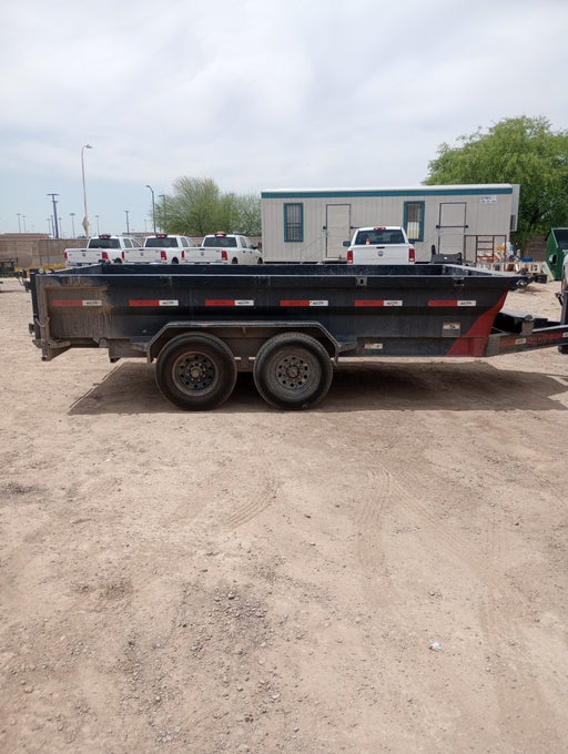 Used 2022 Dura Haul 14' Dump Trailer. Ref. #T11116 - machinerybroker